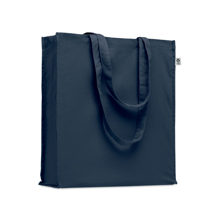 BENTE COLOUR - Organic cotton shopping bag - French Navy