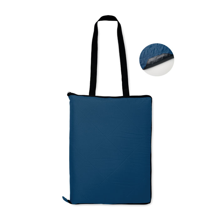 PACAM - Foldable picnic blanket - Blue