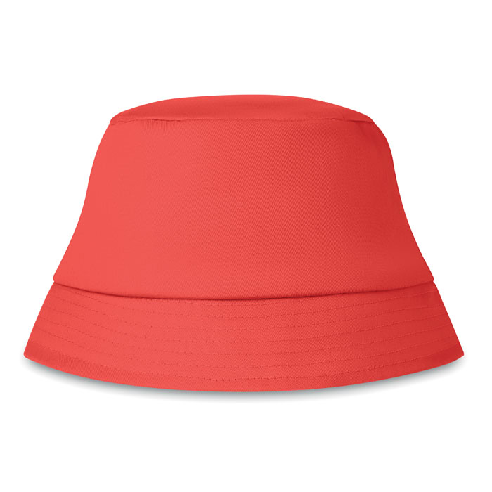 BILGOLA - Bucket hat cotton 160 gr/m² - Red