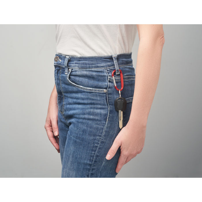GANCHO - Carabiner clip in aluminium.