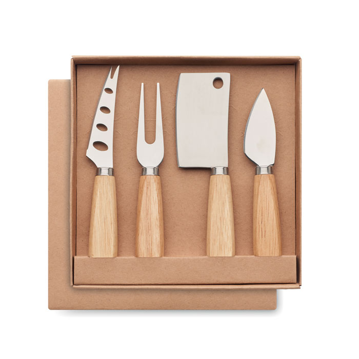 CAMEMBERT - Set of 4 cheese knives