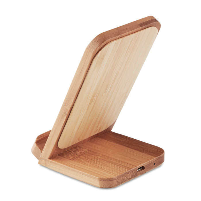 WIRESTAND - Bamboo wireless charge stand5W
