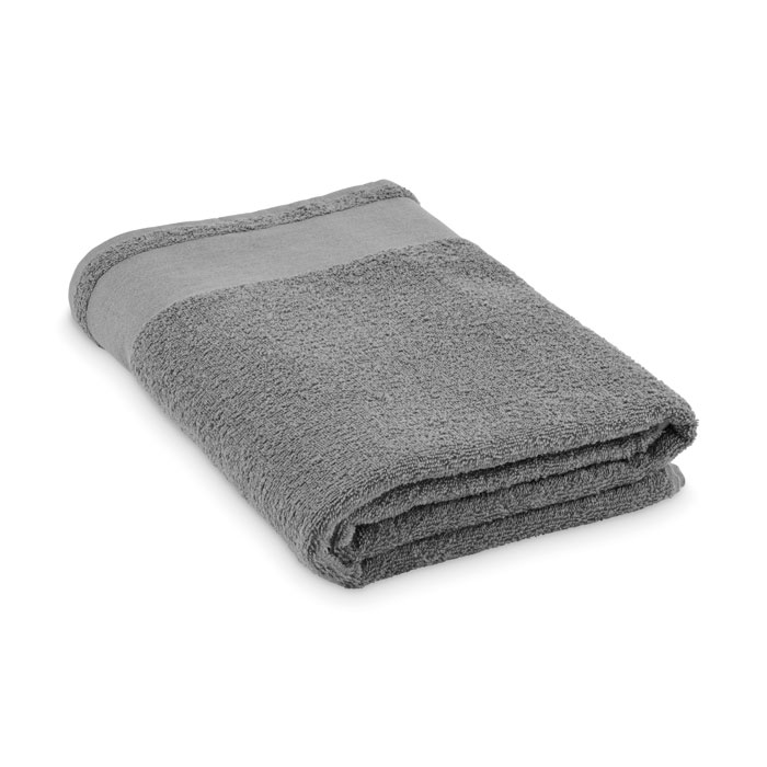 ISLAND 100 - Cotton bath towel - Stone Grey