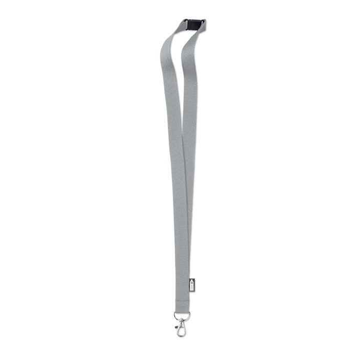 LANY RPET - Lanyard in RPET 20 mm - Grey