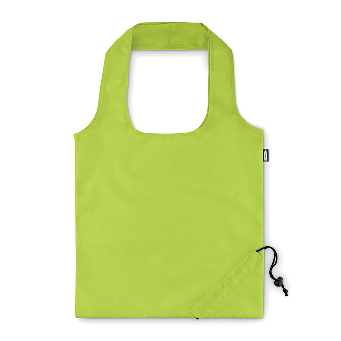 FOLDPET - Foldable RPET shopping bag - Lime