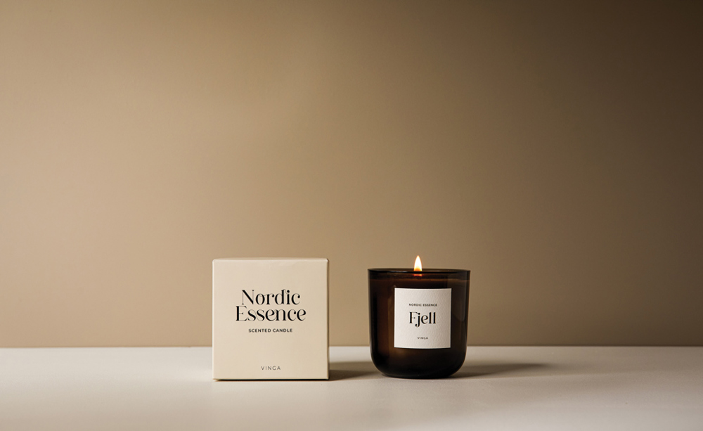 Nordic essence scented candle small