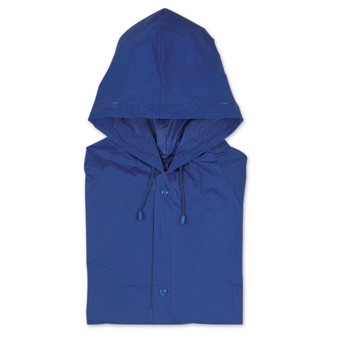 BLADO - PVC raincoat with hood - Blue