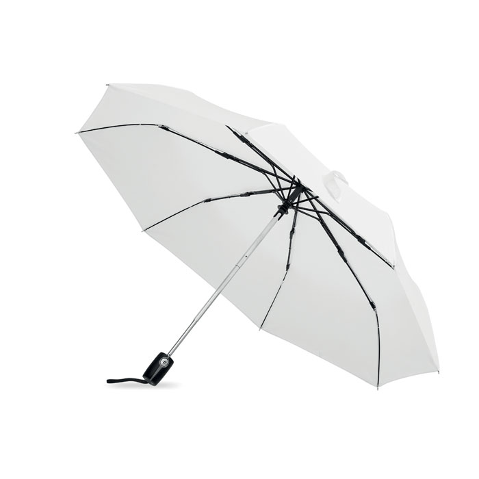 GENTLEMEN - Luxe 21inch windproof umbrella - White