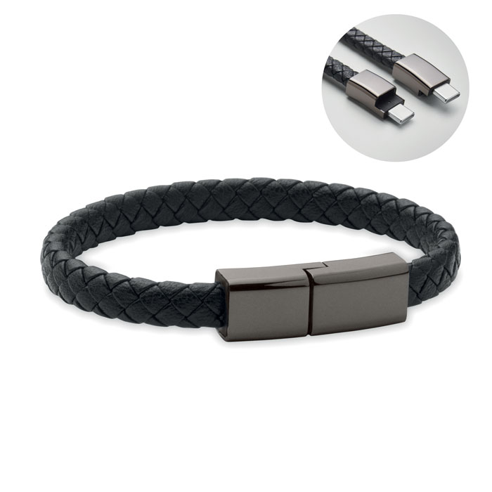 FAULETI CHARGE - Braided bracelet cable type-C