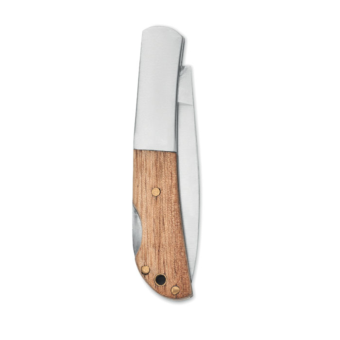 SKARP - Foldable knife in acacia wood