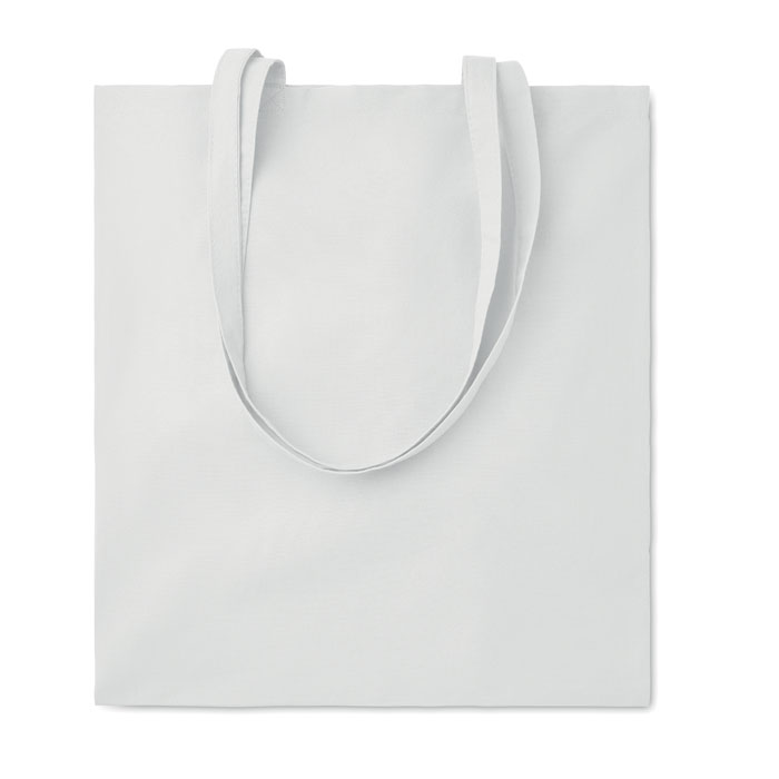 COTTONEL COLOUR++ - 180gr/m² cotton shopping bag - White