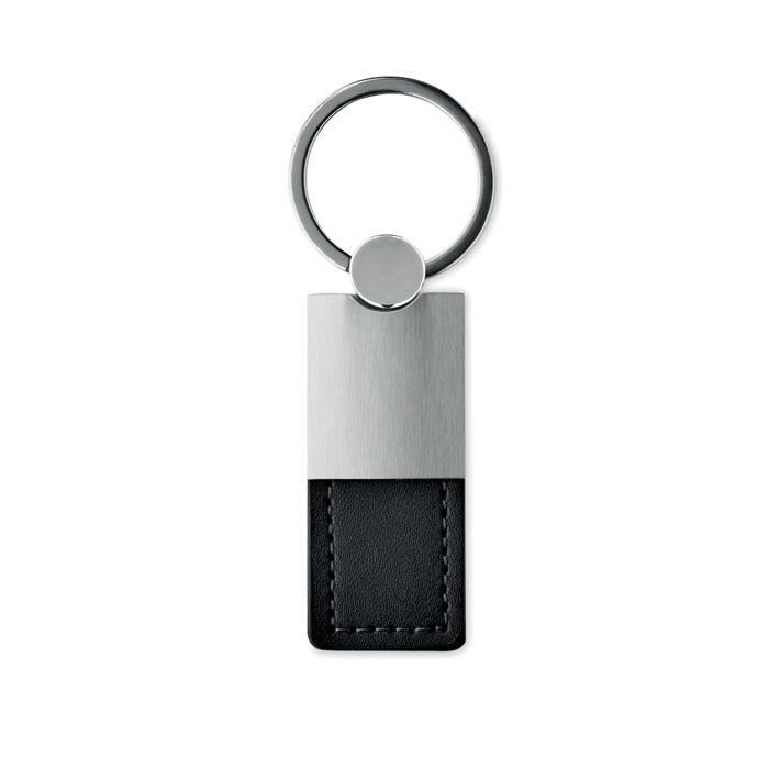 COLUMBUS - PU and metal key ring