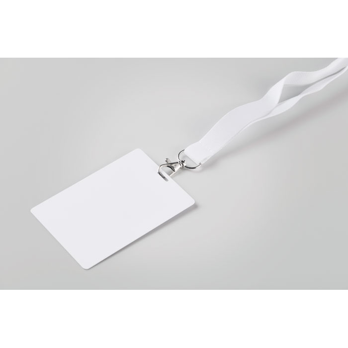 BADLARGE - Lanyard badge 120 x 80mm