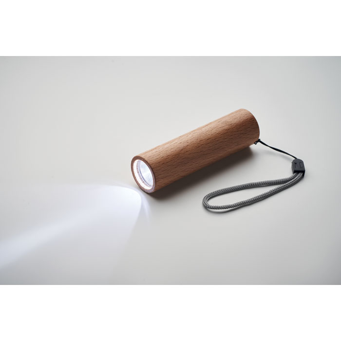 LITE - Beech wood rechargeable torch