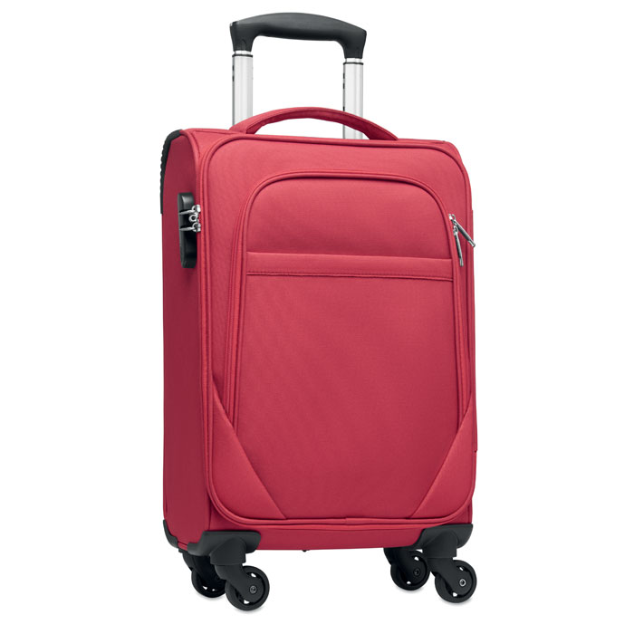 VOYAGE - 600D RPET Soft trolley - Red