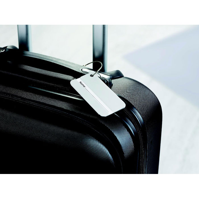 TAGGY - Aluminium luggage tag