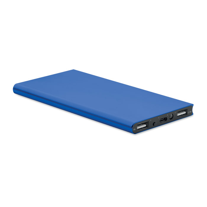 POWERFLAT8C - Powerbank 8000mAh 10.5W - Royal Blue