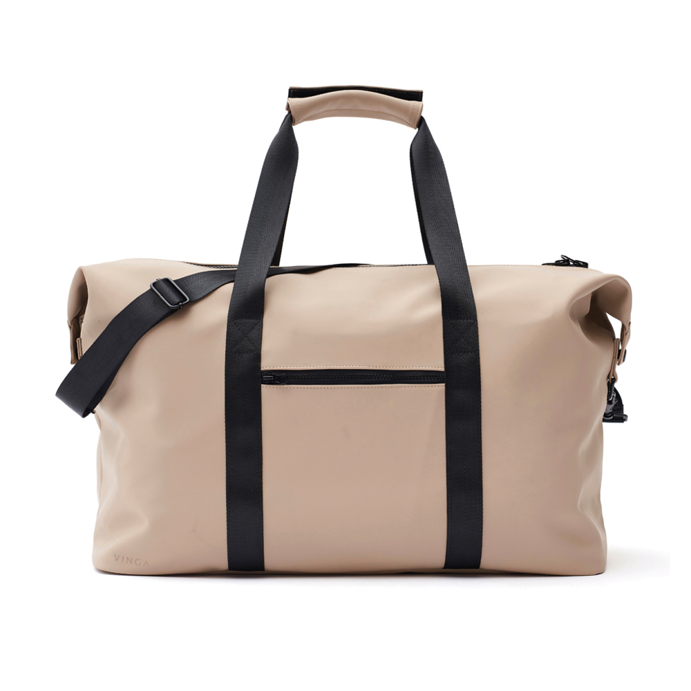 VINGA Baltimore Weekendbag - greige (± PMS 16-0906 TPG)