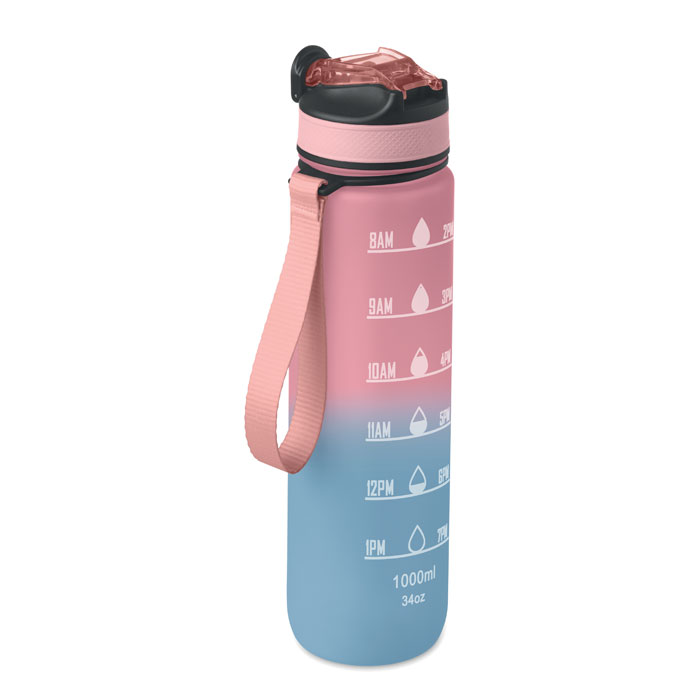 ACTIVATE - Sports water bottle RPET 1L - Baby Pink