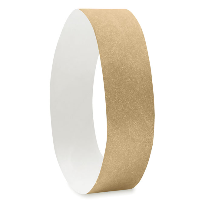 TYVEK - One sheet of 10 wristbands - Gold