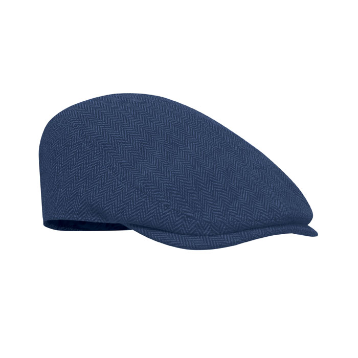 BLIND PEAK - Newsboy flat cap 335 gr/m² - Blue