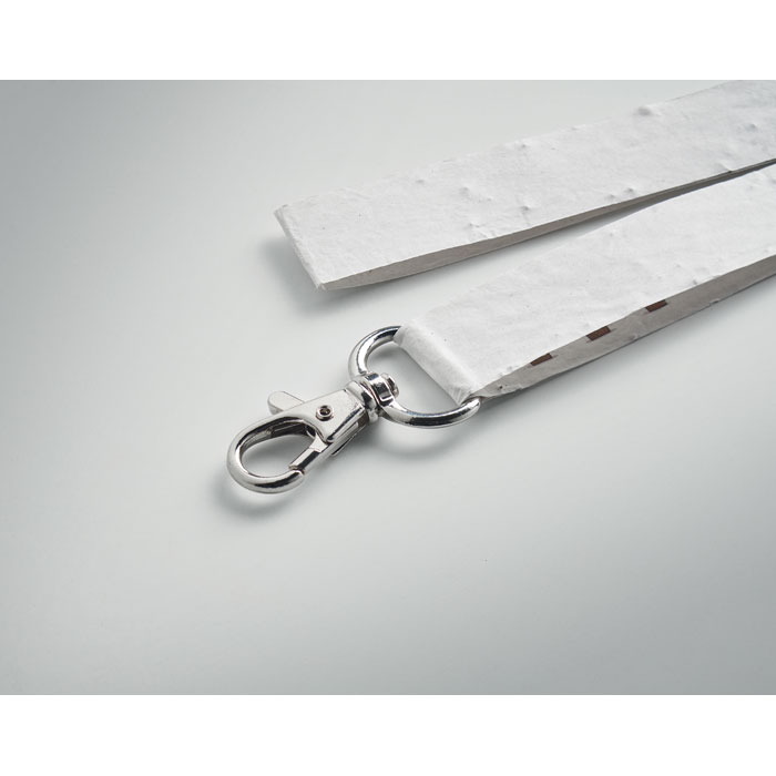 LANSEE - Seed paper lanyard w/hook