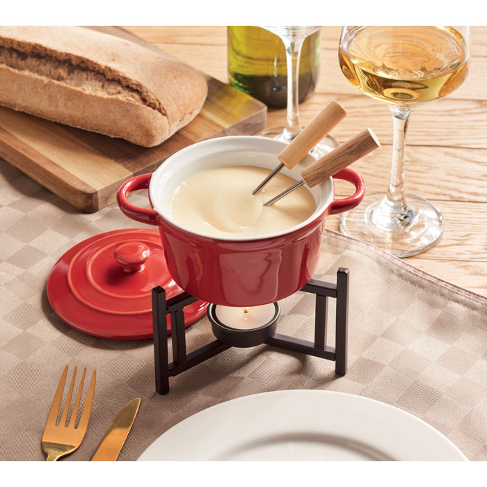 BIG KASE - Ceramic fondue set 300 ml
