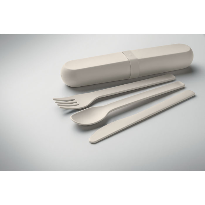 BITEFUL - Cutlery set and case in PLA