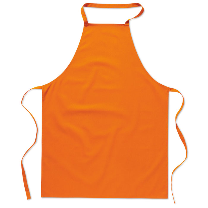 KITAB GLASGOW - Kitchen apron in cotton - Orange