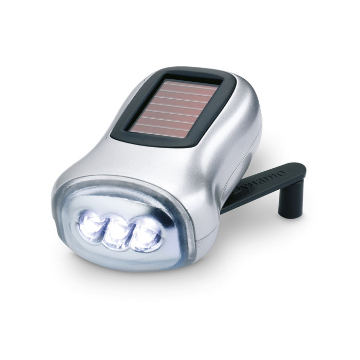 DYNASOL - Dual powered dynamo torch