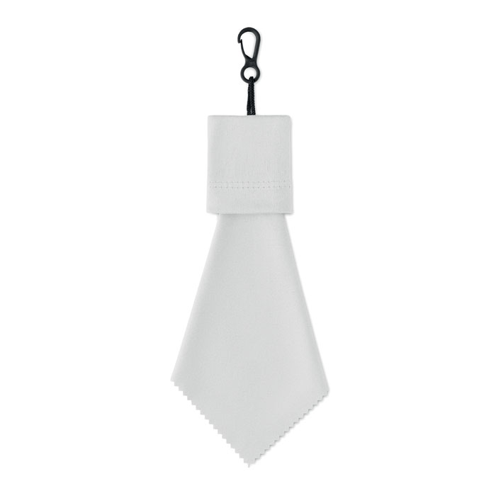 CLEAR - RPET cleaning cloth - White