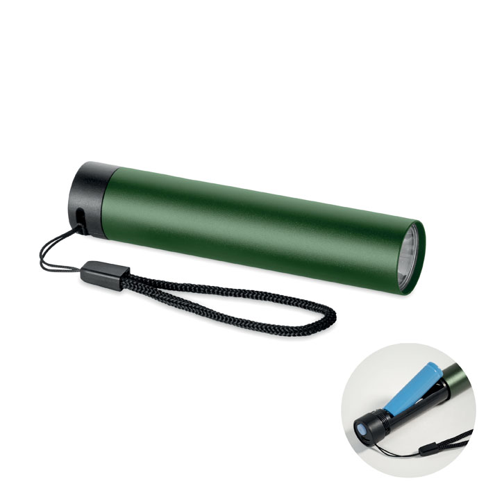 LUME - Aluminium torch - Dark Green