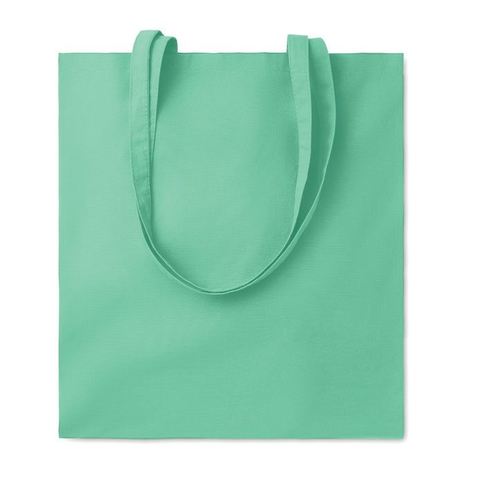COTTONEL COLOUR++ - 180gr/m² cotton shopping bag - Mint Green