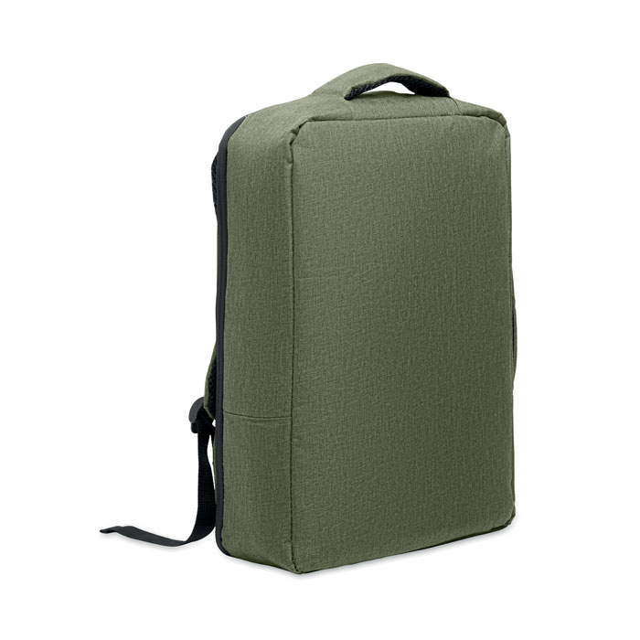 LAUGAR - Slim 15 inch laptop backpack - Army Green
