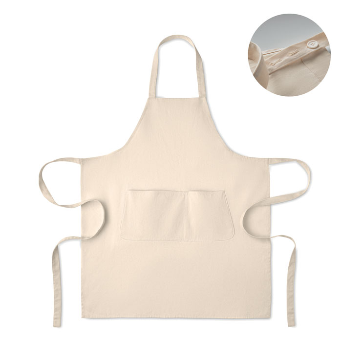 GAMMA COLOUR - Organic cotton apron 240 gr/m²
