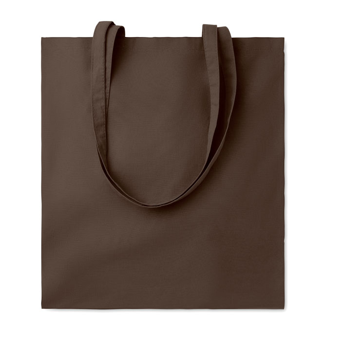 COTTONEL COLOUR++ - 180gr/m² cotton shopping bag - Chocolate