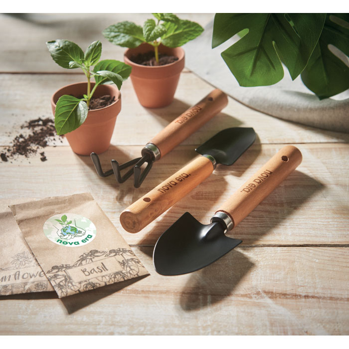 GRASS - 3 garden tools  in RPET pouch