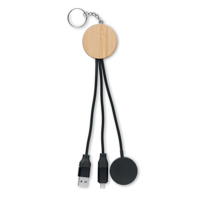 BULE - Key ring with 4 in 1 60W cable