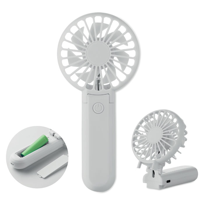 IBERA - Portable foldable fan - White
