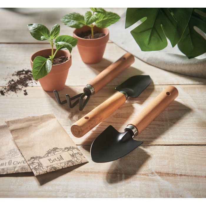 GRASS - 3 garden tools  in RPET pouch