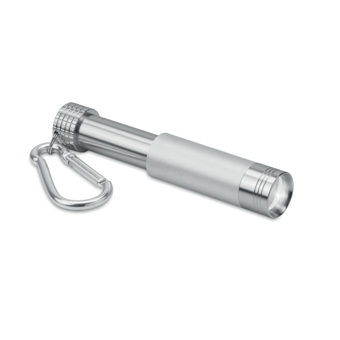 POP LIGHT - Aluminium/ABS LED key ring