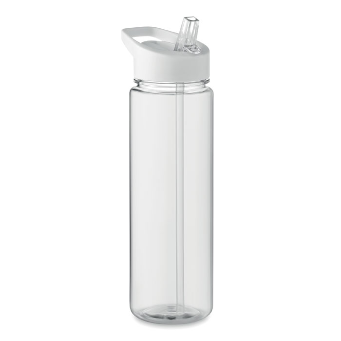 ALABAMA - RPET bottle 650ml PP flip lid - White