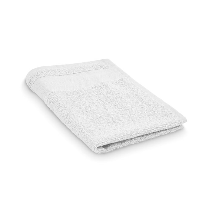 ISLAND 30 - Cotton guest towel - White