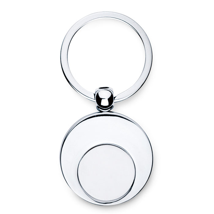 EURING - Metal key ring with token
