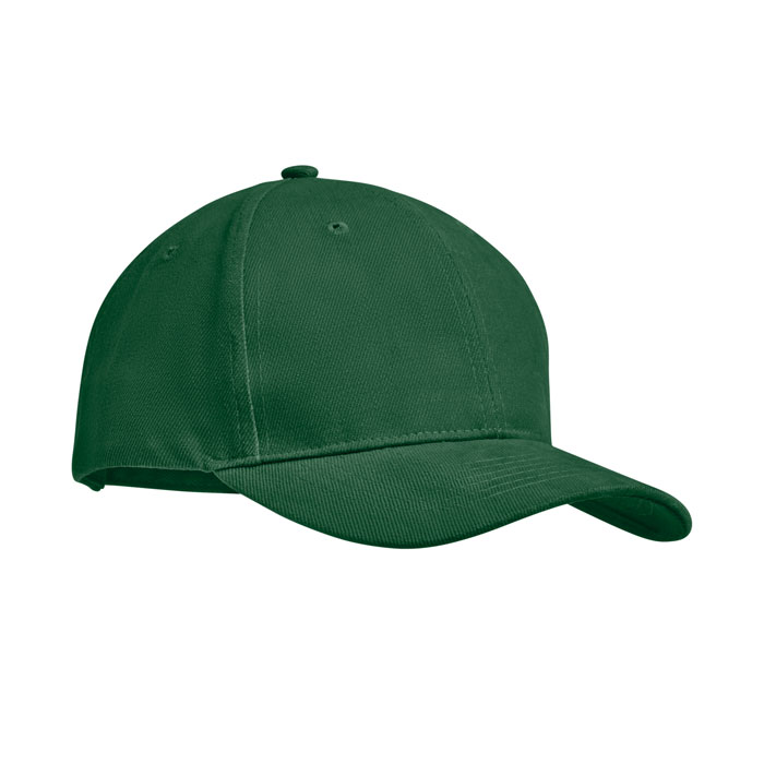 TEKAPO - 6 panel baseball cap 270 gr/m - Dark Green