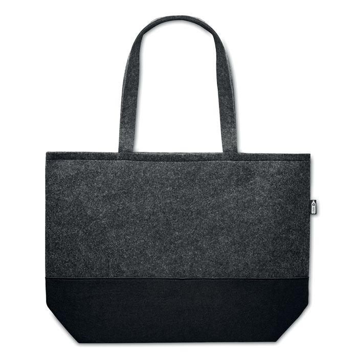 DUO INDICO - RPET felt shopping bag