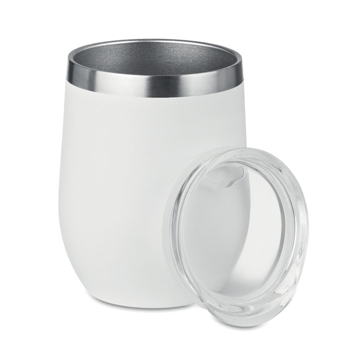 CHIN CHIN - Double wall mug 300ml - White