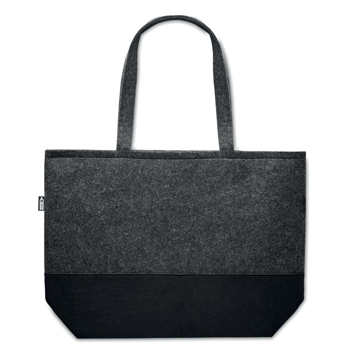 DUO INDICO - RPET felt shopping bag