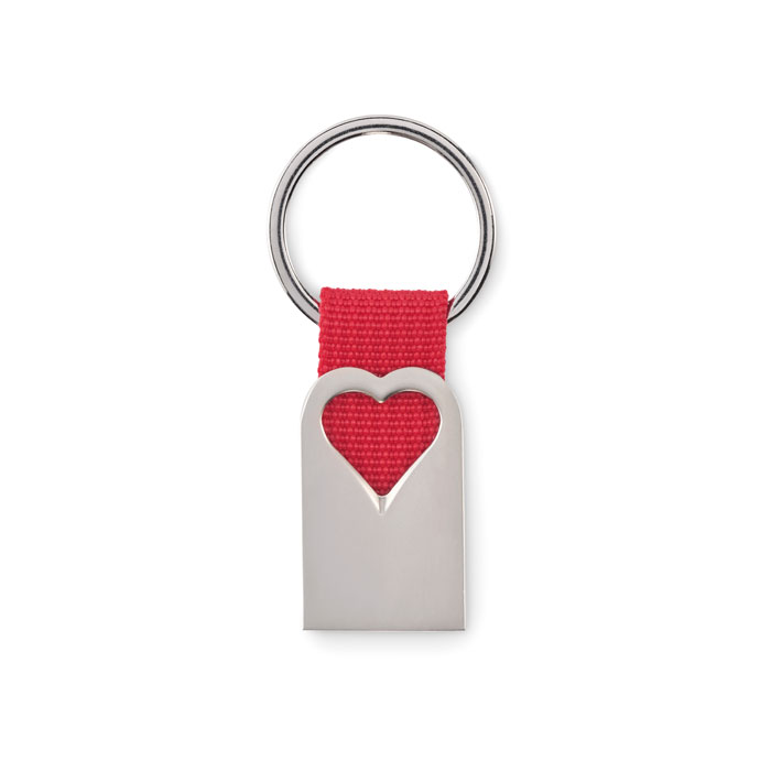 BONHEUR - Heart metal key ring