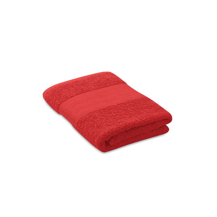 SERRY - Towel organic 50x30cm - Red